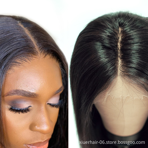 Wholesale Straight Wave 100% Cuticle Aligned  Full Lace Frontal for Black Women HD Lace Front Human Hair Wigs